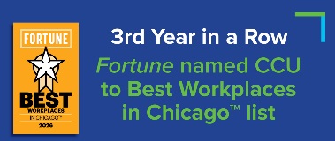 link to blog post Fortune Media and Great Place To Work<sup>®</sup> Name Consumers Credit Union to Best Workplaces in Chicago<sup>TM</sup> List for Third Consecutive Year